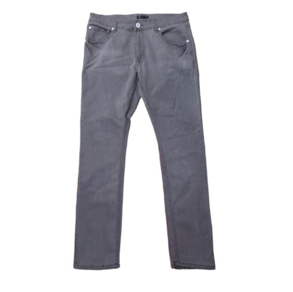 INC International Concepts Men's Tam Slim Straight Fit Jeans Black Size 36X30 main image 1